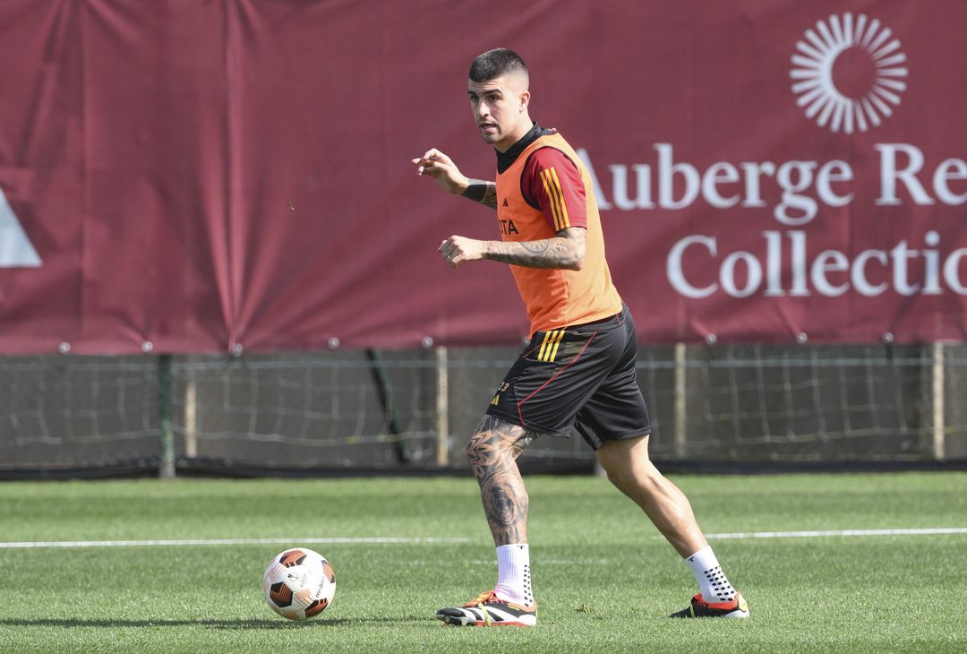 Roma, l’allenamento in vista del Brighton: out Kristensen – FOTO GALLERY - immagine 16