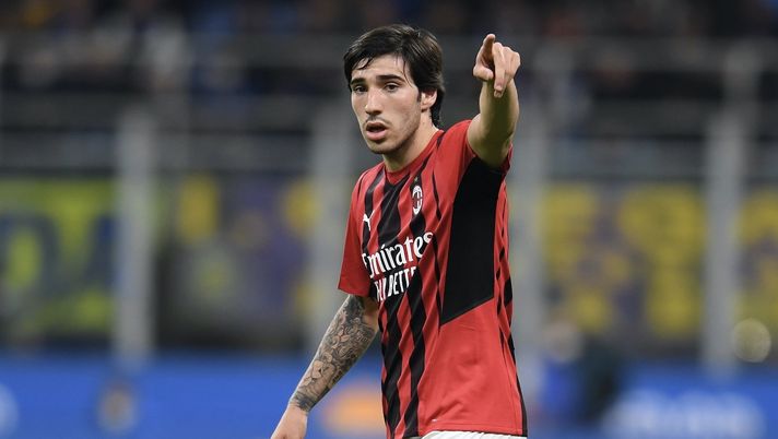 Sandro Tonali AC Milan derby Inter-Milan 3-0 Coppa Italia 2021-2022
