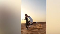 VIDEO/ Diletta Leotta-Jacobs, chi vince la gara nel deserto?