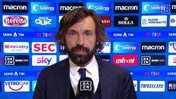 Juve, Pirlo: “Guardiamo partita dopo partita e più avanti vedremo dove saremo”