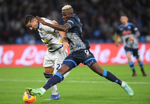 (Photo by Francesco Pecoraro/Getty Images) napoli verona osimhen