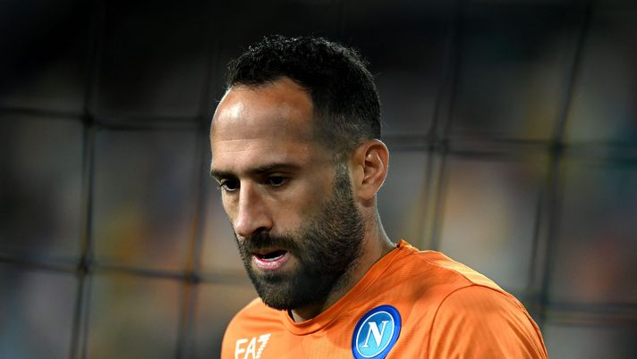 UDINE, ITALY - SEPTEMBER 20: David Ospina of SSC Napoli looks on during the Serie A match between Udinese Calcio and SSC Napoli at Dacia Arena on September 20, 2021 in Udine, Italy. (Photo by Alessandro Sabattini/Getty Images) UDINE, ITALY - SEPTEMBER 20: David Ospina of SSC Napoli looks on during the Serie A match between Udinese Calcio and SSC Napoli at Dacia Arena on September 20, 2021 in Udine, Italy. (Photo by Alessandro Sabattini/Getty Images)