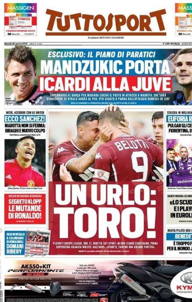 Tuttosport, Prima Pagina: Le Notizie Del Quotidiano Torinese - JuveNews.eu