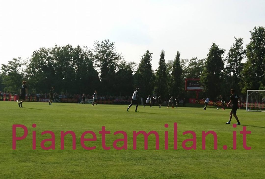 Allenamenti a Milanello, foto Pianetamilan.it