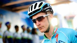 Gasparotto al via della Granfondo Giro d’Italia
