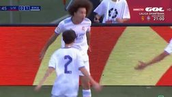 Perde il derby di Madrid made in USA, ma esulta come CR7: è il figlio di Marcelo…