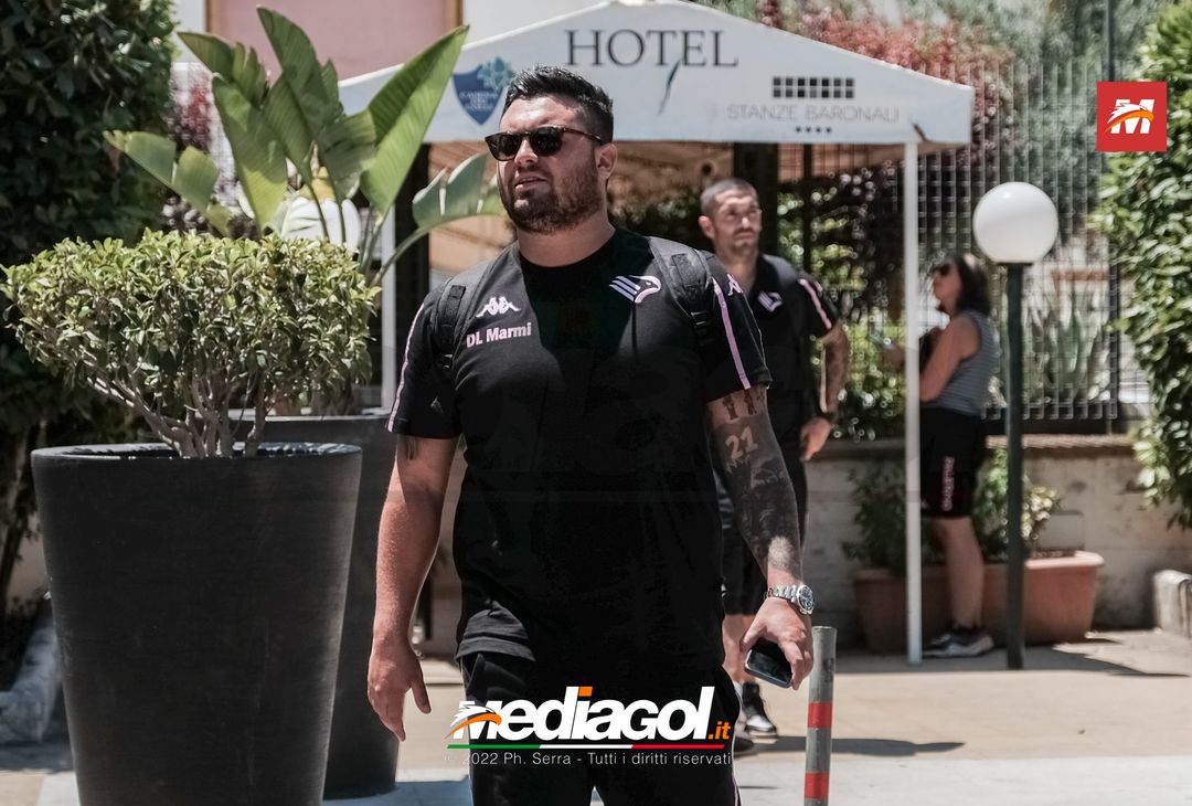 FOTO RITIRO PALERMO, la squadra di Baldini verso l’amichevole col Pisa (Gallery) - immagine 25