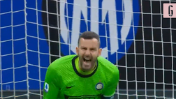 VIDEO Inter-Sassuolo, Traore segna e Handanovic si infuria con Hakimi: “Haki, perché?”