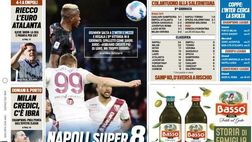 Prima Pagina, Tuttosport: “Juve, vai così. Riecco l’euroAtalanta, Milan credici”