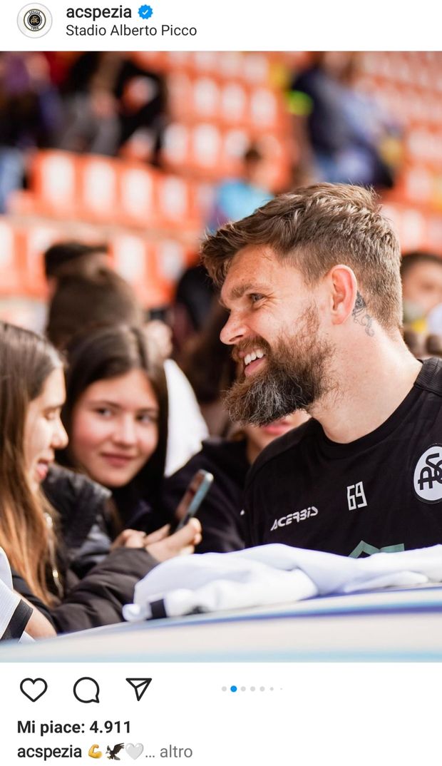 Spezia, 400 tifosi all’allenamento in vista del derby di Genova- immagine 2