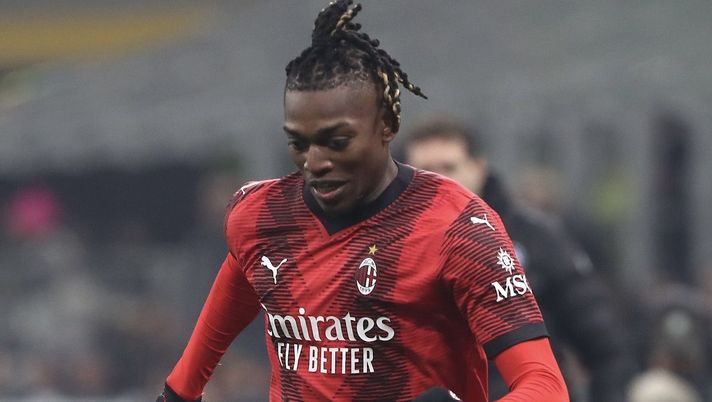Rafael Leao AC Milan Milan-Bologna 2-2 Serie A 2023-2024