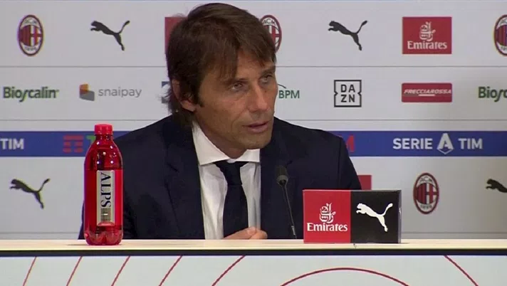 Conte in conferenza: &#8220;Grande reazione. Ora sono interista e lo sarò anche quando andrò via&#8221;