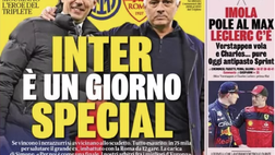 Prima Pagina, Gazzetta della Sport: “Inter, è un giorno Special. Svolta Milan”