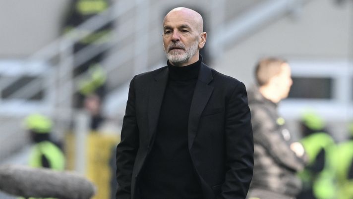 Stefano Pioli AC Milan Milan-Monza 3-0 Serie A 2023-2024