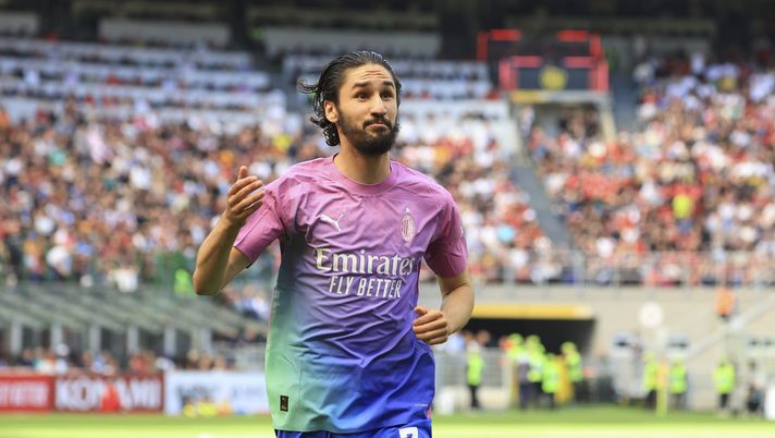 Yacine Adli AC Milan Milan-Lecce 3-0 Serie A 2023-2024