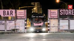 FOTO Palermo, i rosanero ritornano a Palermo dopo il ritiro a Manchester (Gallery)