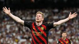 Manchester City, De Bruyne cecchino in Champions: nessuno come lui dopo gol al Real