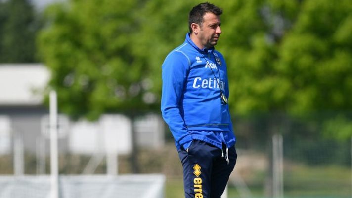 Roberto D'Aversa, tecnico del Parma (Fonte: parmacalcio1913.com) 