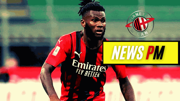 Franck Kessie, centrocampista del Milan, si sta allenando in gruppo. Molto probabile la sua presenza contro la Lazio | PM News (Getty Images)