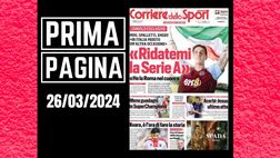 Prima pagina Corriere dello Sport: “Zaniolo, Milan e Fiorentina si muovono”