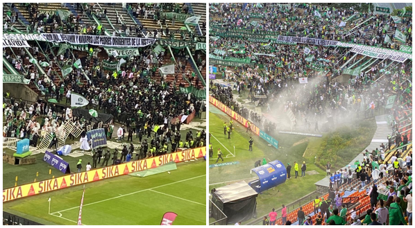 Il Clasico tra Atlético Nacional e América de Cali non può iniziare: incidenti e scontri, 89 feriti- immagine 3