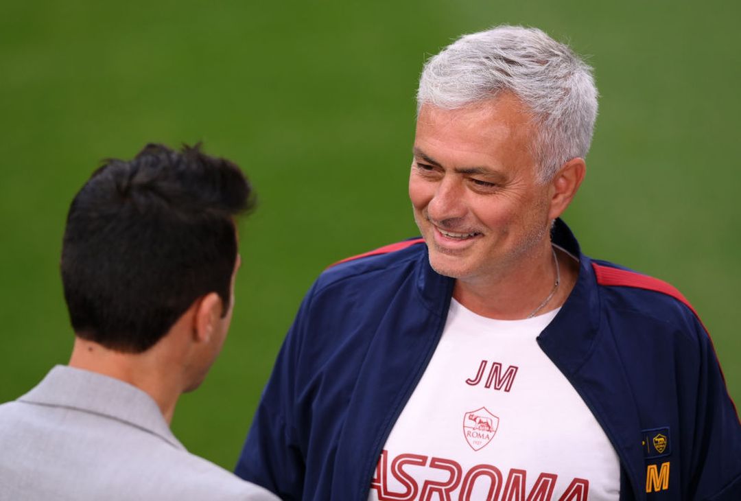 La Roma sul prato della Puskas Arena. Domani la finale – FOTO GALLERY - immagine 42