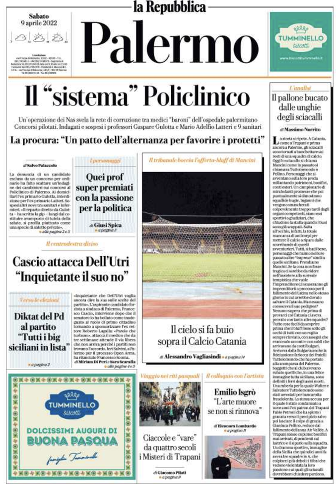 prima pagina