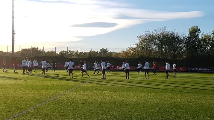 Milan in allenamento a Milanello (credits: pianetamilan.it) 
