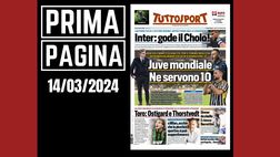Prima pagina Tuttosport: “Milan occhio alla giustizia sportiva”