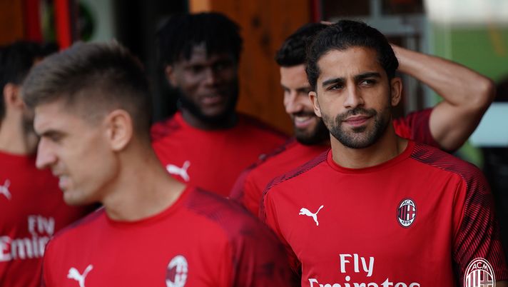 I calciatori rossoneri a Milanello, foto @acmilan I calciatori rossoneri a Milanello, foto @acmilan