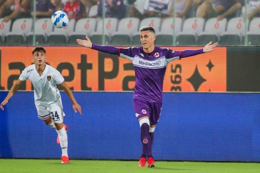 GERMOGLI PH: 13 AGOSTO 2021 FIRENZE STADIO ARTEMIO FRANCHI COPPA ITALIA FIORENTINA VS COSENZA NELLA FOTO CALLEJON GERMOGLI PH: 13 AGOSTO 2021 FIRENZE STADIO ARTEMIO FRANCHI COPPA ITALIA FIORENTINA VS COSENZA NELLA FOTO CALLEJON