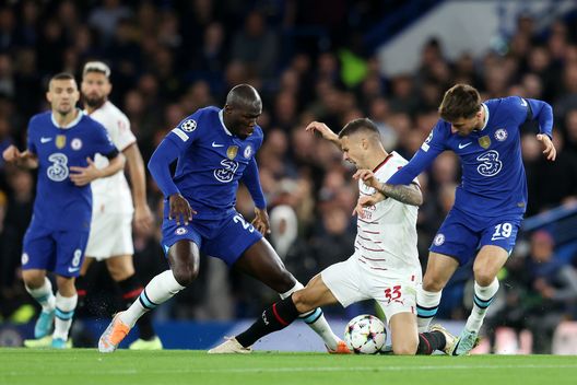 Kalidou Koulibaly durante Chelsea-Milan (Champions League 2022-2023) | AC Milan News (Getty Images) Koulibaly Chelsea-Milan Champions League 2022-2023
