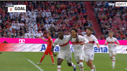 VIDEO Bayern Monaco-Stoccarda 2-2: apre Tel, chiude Guirassy. Gli highlights