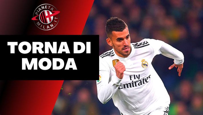 Dani Ceballos, centrocampista del Real Madrid, torna di moda in casa Milan