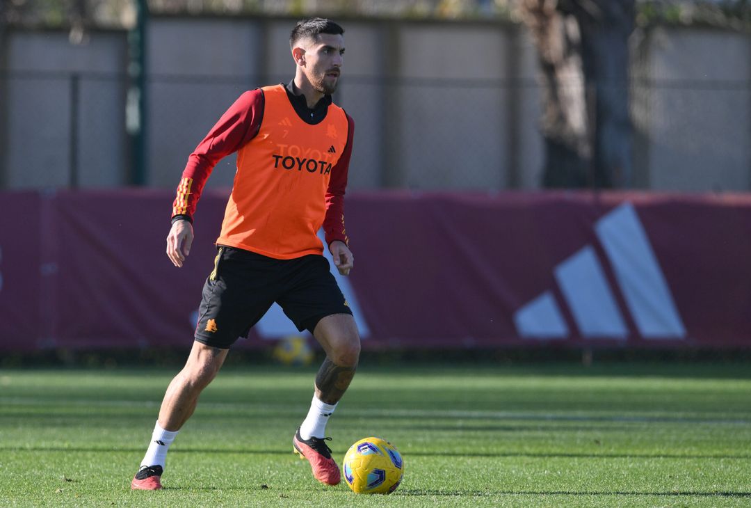 Roma, l’ultimo allenamento prima della partenza per Riyad – FOTOGALLERY - immagine 37