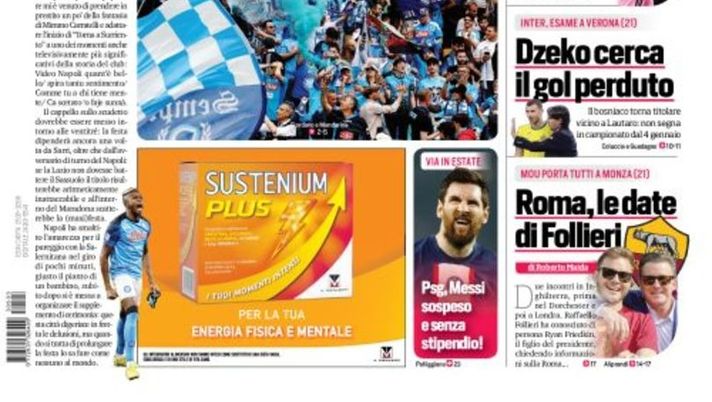 EDICOLA CDS – Dzeko cerca il gol perduto. Il bosniaco torna titolare con Lautaro EDICOLA CDS – Dzeko cerca il gol perduto. Il bosniaco torna titolare con Lautaro - immagine 1
