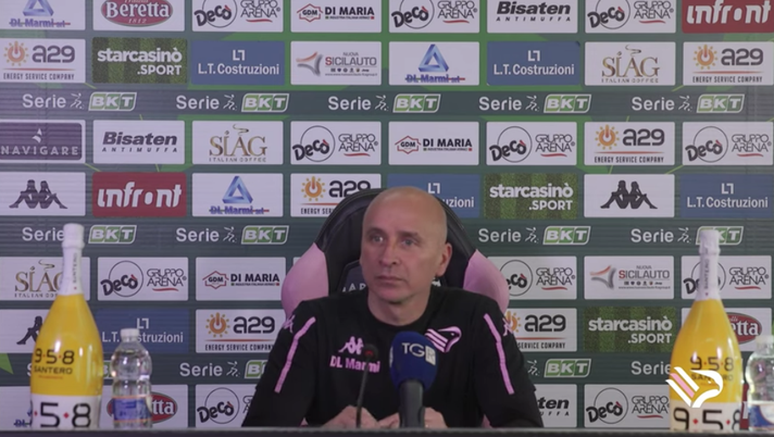 VIDEO Palermo, verso il Pisa: la conferenza stampa integrale di Eugenio Corini - immagine 1