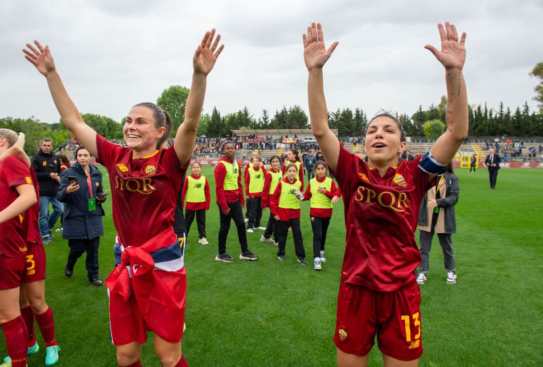Roma Femminile Campione d’Italia, la premiazione – FOTO GALLERY - immagine 19