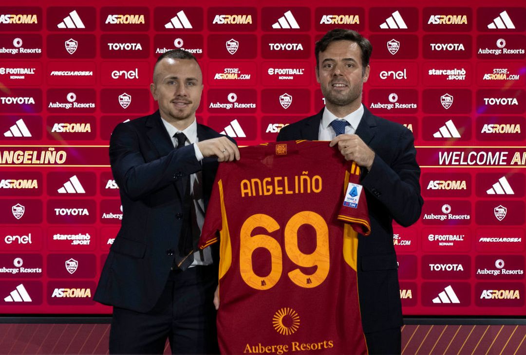 Angeliño, i primi scatti con la maglia giallorossa – FOTO GALLERY - immagine 6