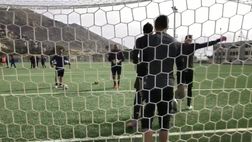 VIDEO Palermo, live da Tommaso Natale: i tre portieri al lavoro, Pelagotti out