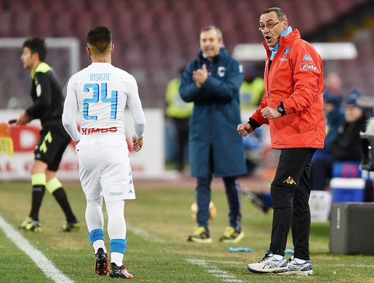Insigne e Sarri Insigne e Sarri