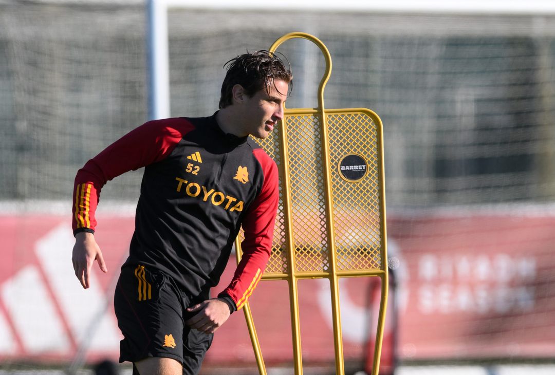 Roma, la rifinitura alla vigilia del Torino – FOTOGALLERY - immagine 29