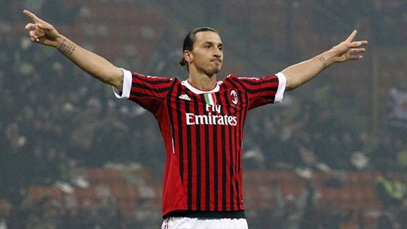  Zlatan Ibrahimovic, ex attaccante del Milan 