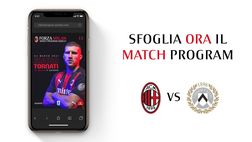 Milan-Udinese, il tredicesimo match program della stagione
