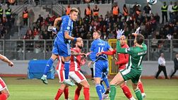 L’Italia prima rischia poi sfonda e vince la prima: Malta ko 2-0