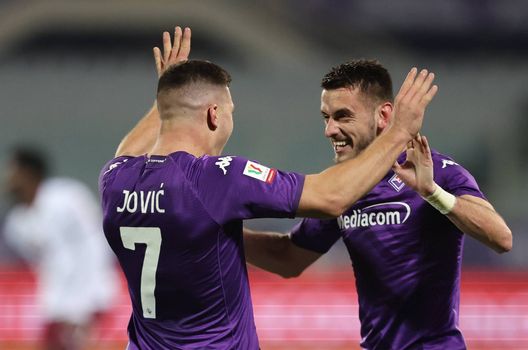 GERMOGLI PH: 1 FEBBRAIO 2023 FIRENZE STADIO ARTEMIO FRANCHI COPPA ITALIA FIORENTINA VS TORINO NELLA FOTO GOL ESULTANZA JOVIC Cecchi: “Serviva solo vincere. Jovic ha fatto semplicemente il bomber”- immagine 2