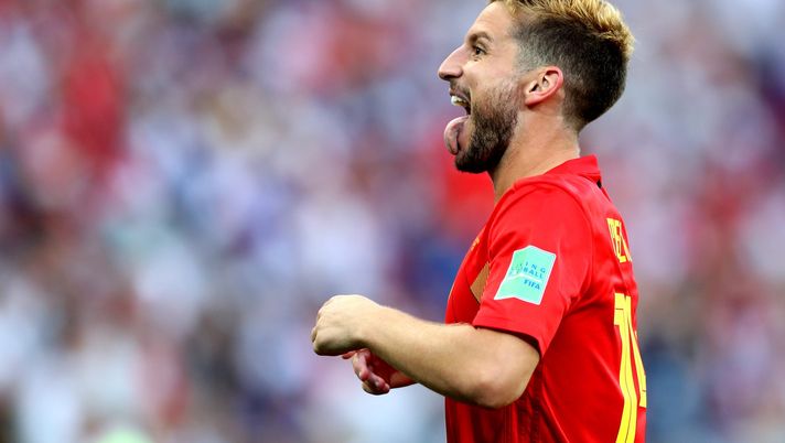 Dries Mertens, attaccante del Belgio e del Napoli (credits: Getty images) 