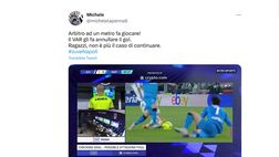 VIDEO Juventus-Napoli 0-1, gol annullato a Di Maria: proteste bianconere sui social
