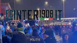 VIDEO FCIN1908 / L’arrivo del pullman dell’Inter: bagno di folla e cori fuori San Siro