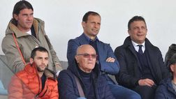 Oggi comincia la missione Napoli-Juventus. Il tecnico Allegri, ieri in tribuna a Viareggio a